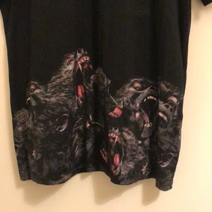 givenchy wolf shirt